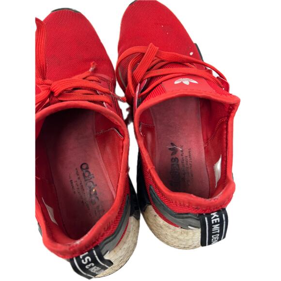 Adidas NMD_R1 Red Mens 10 - Picture 6 of 7